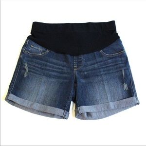 Maternity Denim Shorts